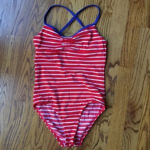 Girls one piece bathing suit. Size 10. MiniBoden